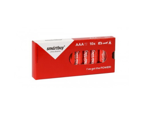 SMART BUY LR03 АЛКАЛИНОВАЯ 10ШТ. В КАРТОННОМ БОКСЕ