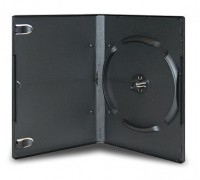 DVD-BOX 9ММ SLIM ЧЕРНЫЙ ГЛЯНЦЕВЫЙ ОДИНАРНЫЙ