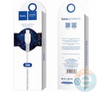 HOCO КАБЕЛЬ USB-iPHONE 5-8 X20 БЕЛЫЙ 3.0м