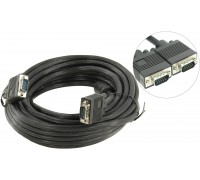 5bites APC-133-100 КАБЕЛЬ VGA(HD15M/HD15M) ФЕРР.КОЛЬЦА 10м