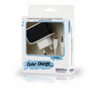 З.У. SMART BUY SBP-8060 СЕТЕВОЕ USB+КАБЕЛЬ microUSB ЧЕРНОЕ